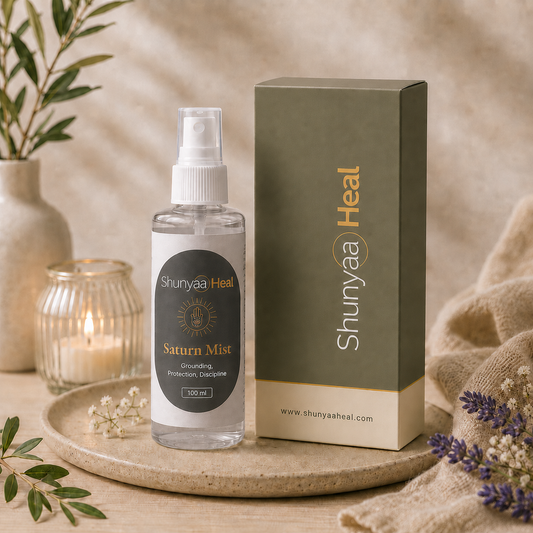 Shunyaa Heal™ Saturn Mist – Discipline, Stability & Grounding | 100ml