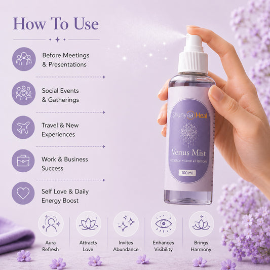 Shunyaa Heal™ Venus Mist – Attraction, Love & Harmony