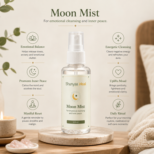 Shunyaa Heal™ Moon Mist - Emotional Cleansing & Inner Peace