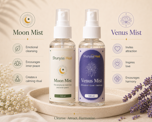 Shunyaa Heal Moon Mist & Venus Mist Wellness Ritual Duo ( Pack of 2 )